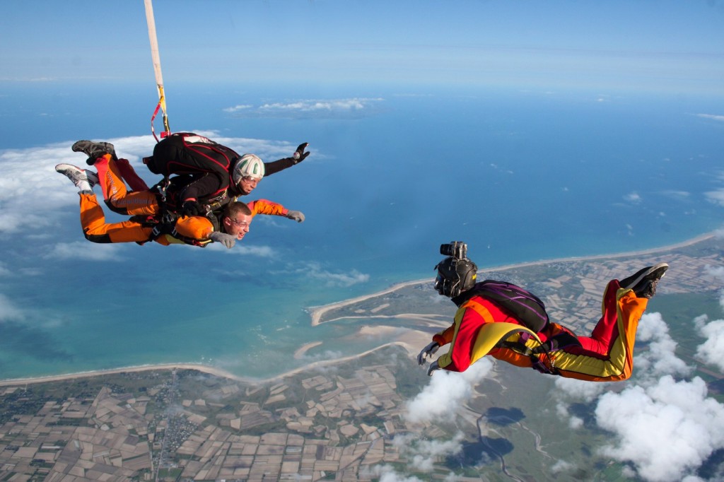 Les meilleurs spots de saut en parachute en France